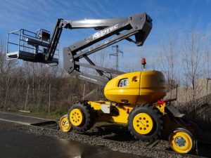 SkyRailer elevated-work-platform road rail vehicle